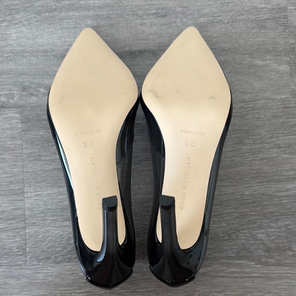 Good American Cinder-F*CKING-RELLA Jeweled Pump In Light Smoke Size 9.5 - Picture 6 of 10